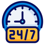 24/7 Care: Around-the-clock assistance to address all your needs.
