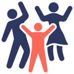 Dancing: Stay active and have fun with group dance sessions.