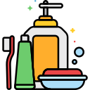 toiletries icon for hygine support