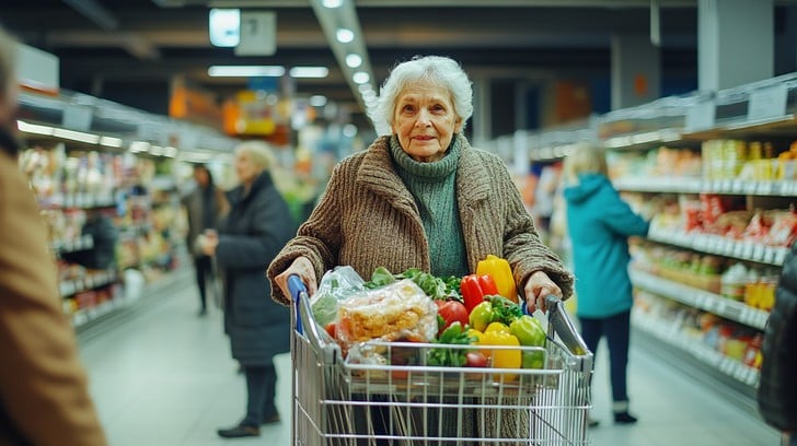 shopping help for the elderly