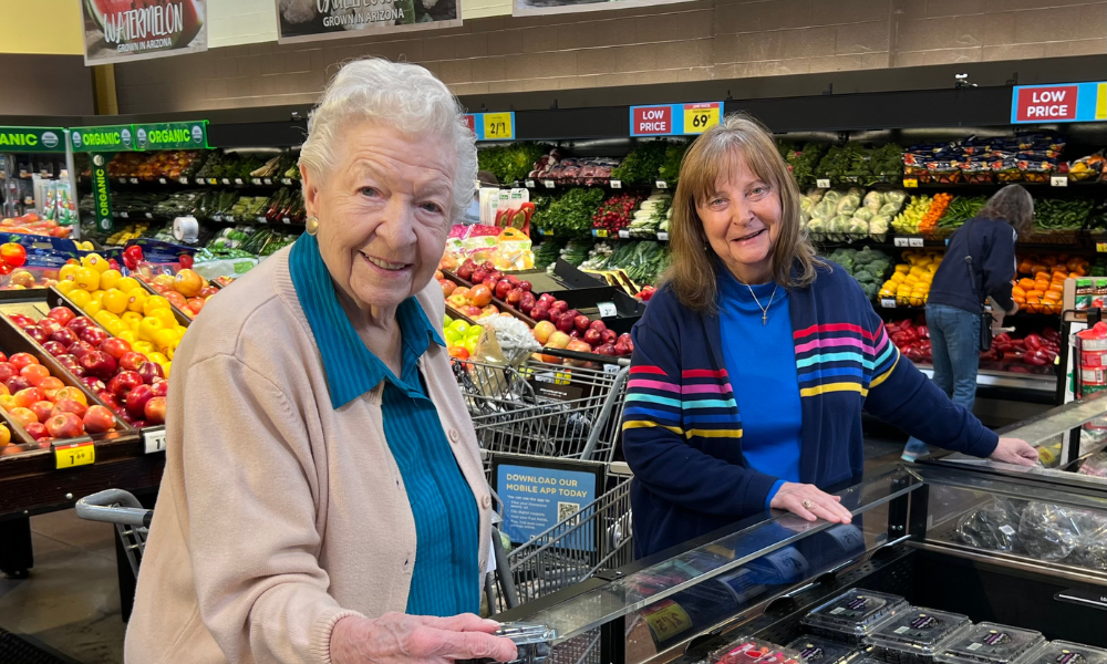 shopping help for the elderly