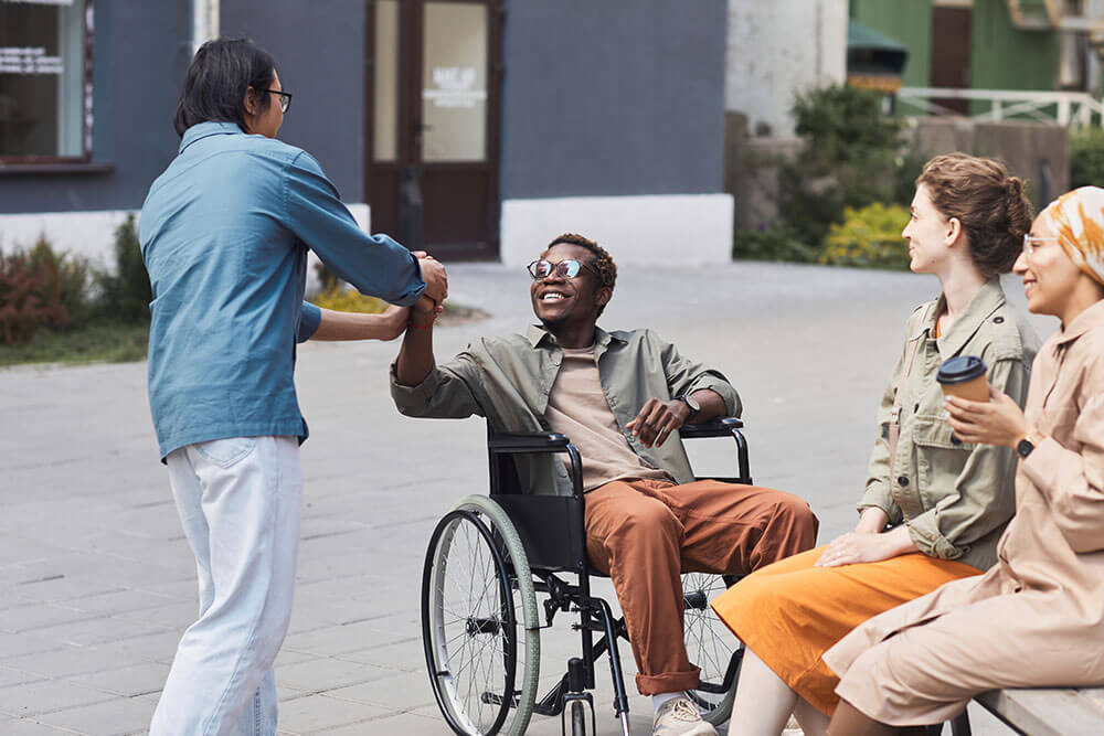 community participation and shopping assistance 